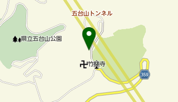 竹林寺 トイレの地図画像