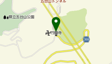 高知県立牧野植物園 駐車場 トイレの地図画像