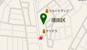 西松屋 札幌清田店 トイレの地図画像