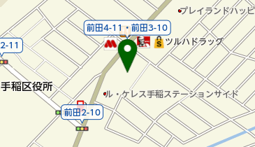 キャッツアイ 手稲店 トイレの地図画像