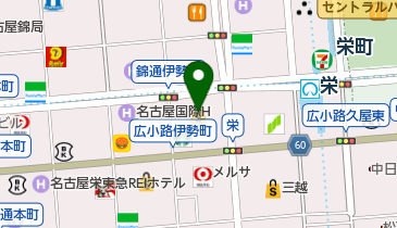 サンシャイン栄 トイレの地図画像