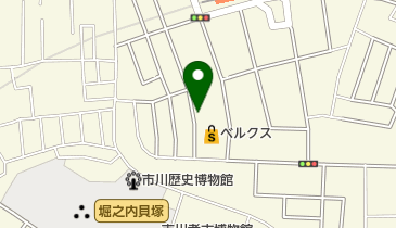 ベルクス 市川堀之内店 トイレの地図画像