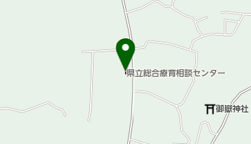 県中央児童相談所 トイレの地図画像