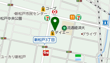 ダイエー 新松戸店 トイレの地図画像