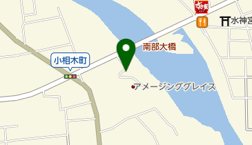 利根川自転車道線 南部大橋右岸下流 トイレの地図画像