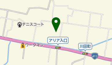 山梨県立青少年センター トイレの地図画像