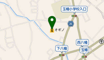 オギノ 西八幡店 トイレの地図画像