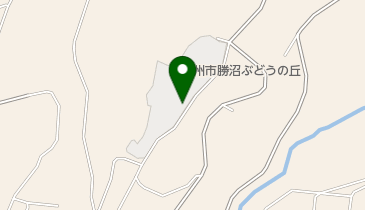 甲州市勝沼ぶどうの丘 トイレの地図画像