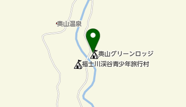 南部町営奥山温泉 トイレの地図画像