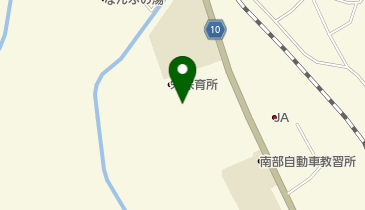 南部町社会福祉協議会 トイレの地図画像