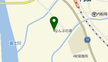なんぶの湯 トイレの地図画像