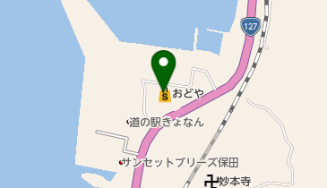 スーパーおどや 鋸南町 トイレの地図画像