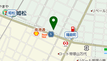 大阪スバル 帝塚山店 トイレの地図画像