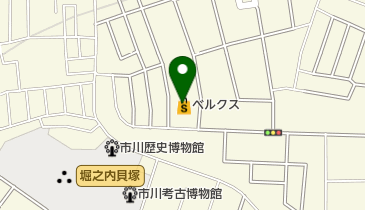 ベルクス 市川堀之内店 トイレの地図画像