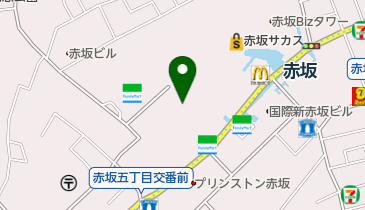 TBS放送センター 1F トイレの地図画像