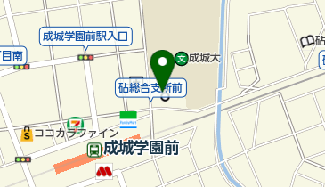 砧総合支所 トイレの地図画像