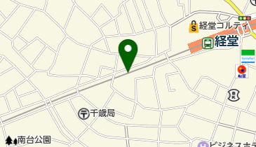経堂地区会館別館 トイレの地図画像