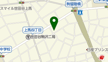 上馬高齢者集会所 トイレの地図画像