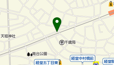ほほえみ経堂 トイレの地図画像