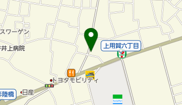 桜丘宇山緑地 トイレの地図画像