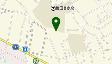 給田四丁目緑地 トイレの地図画像