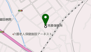 市原健康福祉センター トイレの地図画像
