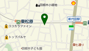 代田地区会館 トイレの地図画像