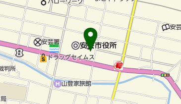 安芸観光情報センター トイレの地図画像