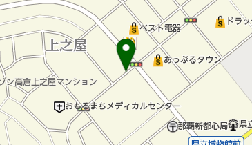 焼肉きんぐ 那覇新都心店 トイレの地図画像