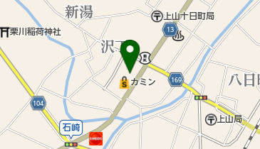 上山市立図書館 トイレの地図画像