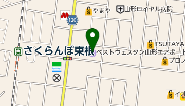 ホテルイーストプラザ東根 トイレの地図画像