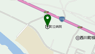 西川町立病院 トイレの地図画像