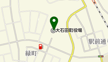 大石田町役場 トイレの地図画像