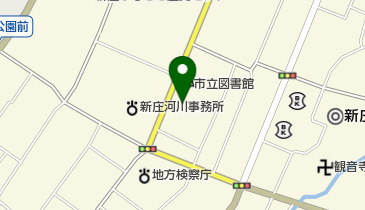 新庄郵便局 トイレの地図画像