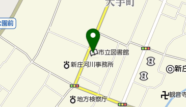 新庄市立図書館 トイレの地図画像