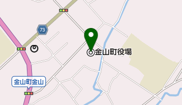金山町役場 トイレの地図画像