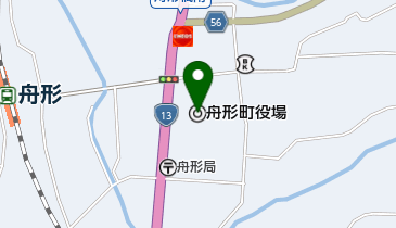 舟形町役場 トイレの地図画像