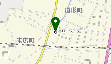 ハローワーク鶴岡 トイレの地図画像