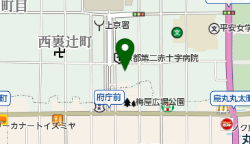 京都第二赤十字病院 トイレの地図画像