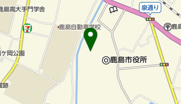 鹿島市役所 トイレの地図画像