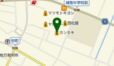 カンセキ・ペットプラネット 龍ヶ崎店 トイレの地図画像