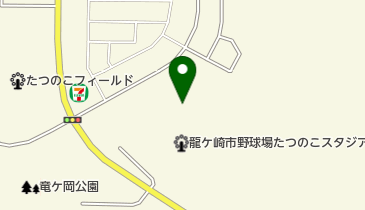 たつのこスタジアム 駐車場 トイレの地図画像