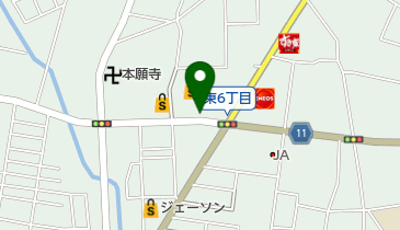 ヤオコー 取手青柳店 トイレの地図画像