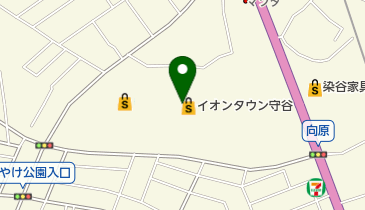 イオンタウン守谷 トイレの地図画像