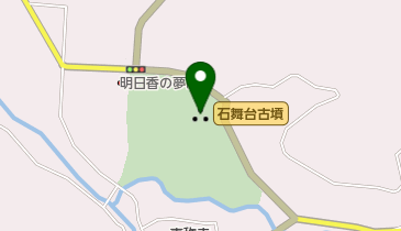 石舞台古墳 トイレの地図画像