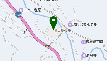塩原温泉湯っ歩の里 トイレの地図画像