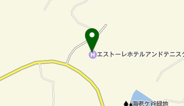 エストーレホテル トイレの地図画像
