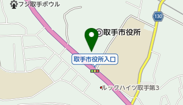 取手市福祉交流センター 1F トイレの地図画像