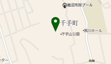 千手山公園 トイレの地図画像