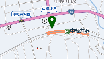 中軽井沢館図書館 1F トイレの地図画像